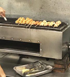 炭火焼き。