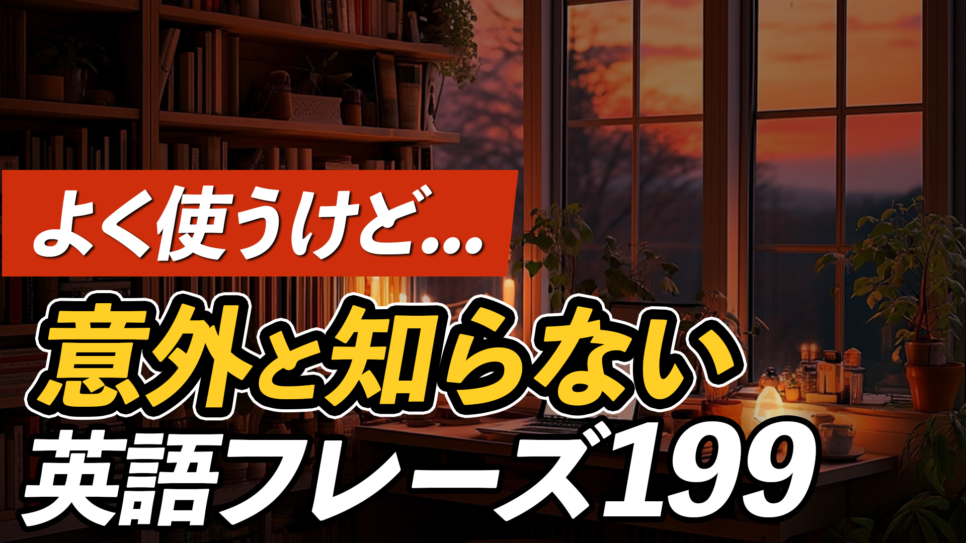 よく使うけど、「意外と知らない」英語フレーズ【355】